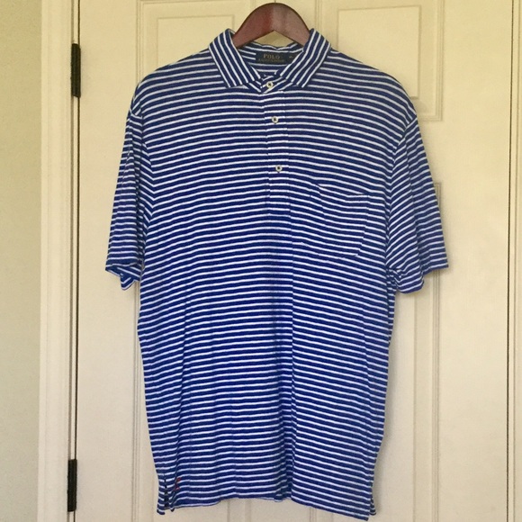 Polo Ralph Lauren Other - Polo RL Navy & White Striped Polo